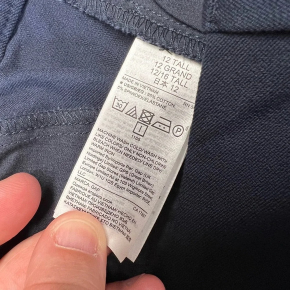 Gap signature skinny ankle pant SZ 12T - Picture 5 of 6